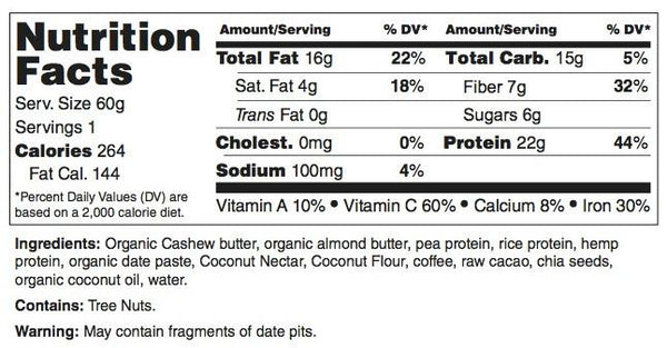 Cafe Mocha Protein Bar (1 Bar)