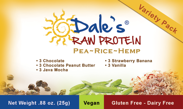 Dales Raw Protein - Variety Pack - 15 Single Serving