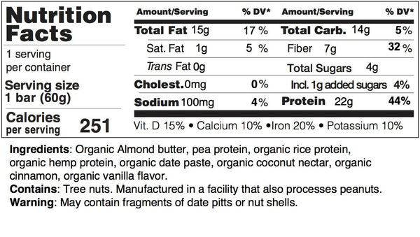 Cinnamon Roll Protein Bar (Box of 12)