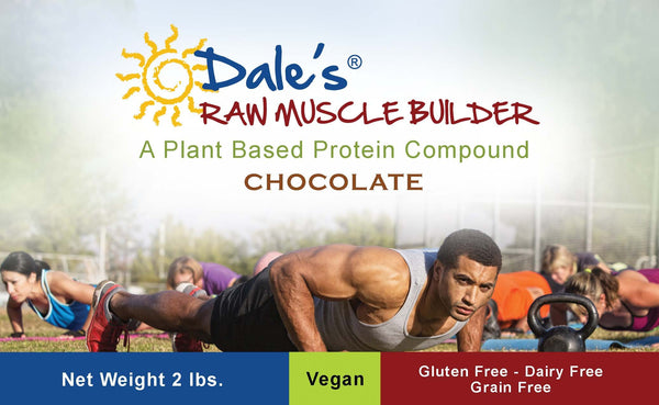 Dales Raw Muscle Builder - Chocolate - 2 lb Bag
